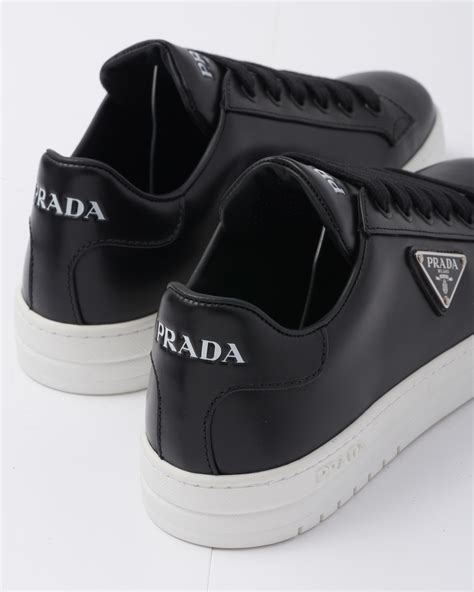 prada runners black and white|Prada ladies sneakers.